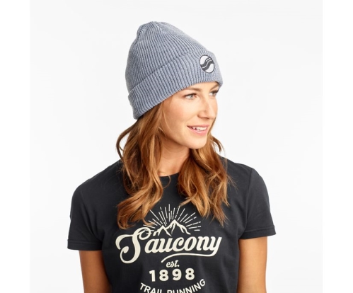 Tenis Saucony Rested Beanie Hombre Sombreros Accesorios Medium Gris Heather México MX-061-OQ